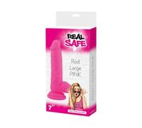Fallo vaginale anale con ventosa e testicoli pene finto in silicone realistico