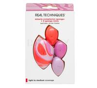 Real Techniques Miracle Complexion Sponge cofanetto regalo: spugnetta trucco Miracle Complexion Sponge 1 pz + mini spugnetta Miracle Complexion Sponge 3 pz