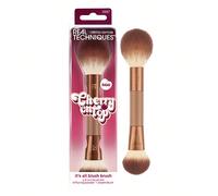 Real Techniques Cherry Ontop, È tutto un pennello per il blush senza limiti, 104 a punta per le guance, piccolo, setole affusolate per applicare con precisione blush liquido e in crema per un tocco di