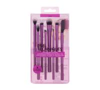 Real Techniques Everyday Eye Essentials Cosmetic Brush Rt 307 + Cosmetic Brush Rt 310 + Cosmetic Brush Rt 304 + Cosmetic Brush Rt 313 + Cosmetic Brush Rt 332 + Cosmetic Brush Rt 308 + Cosmetic Brush R