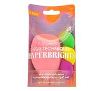 Real Techniques Hyperbrights XL + Mini Miracle Complexion Sponge - Set makeup
