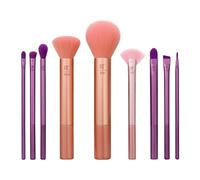 Real Techniques Brushes Insta Artist Brush Set Cofanetti pennello RT360 Detailer 1 pz + pennello RT306 Instapop Eye Crease 1 pz + pennello RT320 Blending Crease 1 pz + pennello RT204 Buffing 1 pz + pennello RT219 Ultimate Powder + pennello RT428 Precision Fan 1 pz + pennello RT357 Pop Shadow 1 pz + pennello RT356 Angled Liner 1 pz + pennello RT311 Fine Liner 1 pz