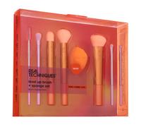 Real Techniques Level Up Kit pennello + spugna - Set di strumenti makeup