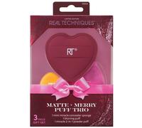 Real Techniques Matte + Merry Puff Trio set di applicatori