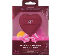 Real Techniques Matte + Merry Puff Trio set di applicatori