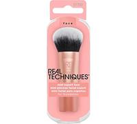 Real Techniques Mini Expert Face Brush | Manico piccolo, testa a grandezza naturale, miscelazione senza cuciture per una finitura impeccabile