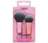 Real Techniques Mini Set Pennelli Viso: Fondotinta e Blush
