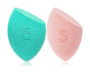 Real Techniques Miracle Mattifying Sponge Duo applicatore in spugna per fondotinta 2 pz