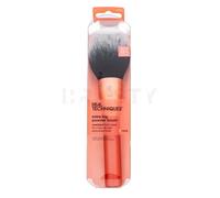 Real Techniques Pennello extra grande per cipria, pennello grande per cipria, testa soffice per impostazione all-over, pennello XL oversize per un'applicazione rapida, cruelty-Free, setole sintetiche,