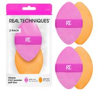 Real Techniques Spugne Sponge Sets Miracle 2-in-1 Powder Puff Duo 2 Pack 2 spugne 2 Stk.