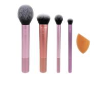 Real Techniques Set 4 pennelli viso e spugnetta make-up