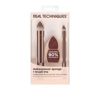 Real Techniques Makeupsaver Sponge + Brush Trio set di pennelli