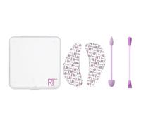 Real Techniques Eye Reusable Eye Shields + Swabs cofanetto: cuscinetti di protezione 2 pezzi + bastoncini 2 pezzi + custodia