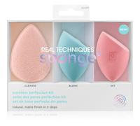 Real Techniques Sponge+ Poreless Perfection confezione regalo per pelli con imperfezioni
