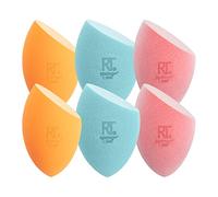Real Techniques Spugne assortite per trucco, Miracle Complexion, Miracle Powder e Miracle Airblend,confezione da 6