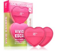 Real Techniques Vivid Escapsulee Jelly Puff 2 pezzi - Spugna trucco