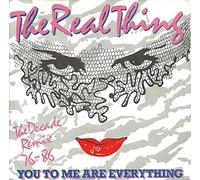 Real Thing - You to me are everything (Decade Remix, 1986) / Vinyl single [Vinyl-Single 7'']