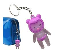 Real-Time UV Warning Stylish Cute Keychain Portable Resin Ornaments