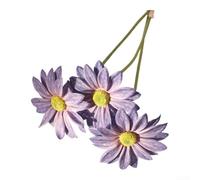 Real Touch - Fiori artificiali per margherite, 38 cm, in morbido PVC, tocco | Petali realistici in morbido PVC, tocco elegante naturale, altezza 38 cm, perfetti per centrotavola, senza allergie