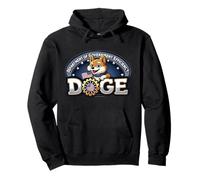 Real USA Flag DOGE Crypto Meme Dept of Government Efficiency Felpa con Cappuccio