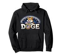 Real USA Flag DOGE Crypto Meme Dept of Government Efficiency Felpa con Cappuccio