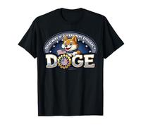 Real USA Flag DOGE Crypto Meme Dept of Government Efficiency Maglietta