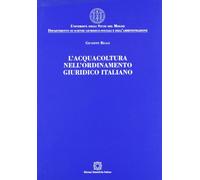 Reale Acquacoltura Ordinamento Giuridico