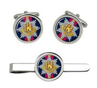 Reale Anglico Regiment, Britannico Militare Gemelli E Fermacravatta Set