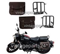 Reale Anstruther Nuovo Classic Reborn 350 Borsa da Sella Arrugginito Marrone Con