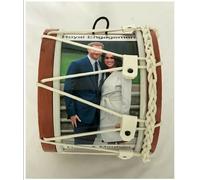 Reale Fidanzamento Harry E Meghan Souvenir Mini Lambeg Tamburo