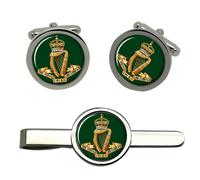 Reale Irlandese Regiment (1684-1922), Britannico Militare Gemelli E Tie Clip Set