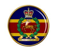 Reale Militare Veterinario Sanità, Britannico Militare Spilla