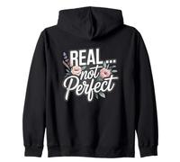 Reale: Non Perfetto Felpa con Cappuccio