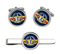 Reale Norfolk Regiment, Britannico Militare Gemelli E Fermacravatta Set