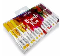 Reale Talens Ecoline Pennello Penna Set Liquido Acquerello Pennarello - Tutti