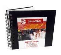 Reale Talens Rigido Libro Schizzo -5 X 15cm a Spirale 80 Pagine 110gsm