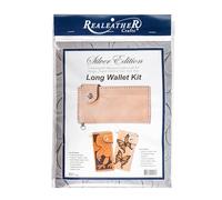 Realeather Silver Edition lungo in kit Leathercraft kit frizione stile portafoglio in pelle