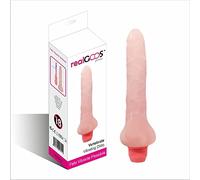 realGOOS® FALLO VIBRANTE VERTEBRATO FLESSIBILE MORBIDO VIBRATORE MM 185 X 30 ANALE
