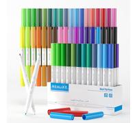 REALIKE Pennarello infusibile a 36 punti, compatibile con Cricut Maker 4Explore Air 1.0/0.4, doppia punta da disegno, tazza vuota