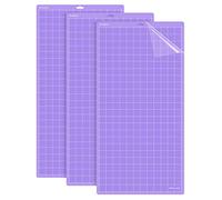 REALIKE Tappetino da taglio per Cricut Explore Machine, Cricut Expression Machine Maker, 30,48 cm x 60,96 cm, 30,5 x 61 cm, confezione da 3 tappetini di ricambio in vinile per lavori artigianali di
