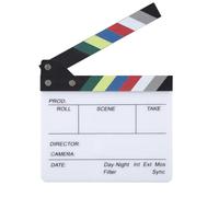 Réalisateur Scène Clap, Scènes D'action Cut Clapper Ardoise, 20x20cm