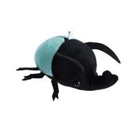 Realistic Beetle Plush - Chalcosoma Atlas Animal Toy, Small Plush Keychain Boys and Girls | Stuffed Toy to Kids, Decorative Plush Doll, Collectible Soft Animal Model for