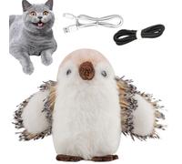 Realistic Bird Cat Toy, Interactive Sound Bird for Cats and Dogs, 6.69x3.94x3.94inches, Small Pet Exercise and Entertainment, Fun Training, Kids, Teens, Adults, Friends, Home Play
