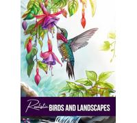 Realistic Birds and Landscapes Coloring Book, a Nature Animal Wildlife Coloring Activity for Teens, Adults, Seniors & Birdwatchers: Grayscale Forest, ... Advanced Designs for Creative Art Relaxation
