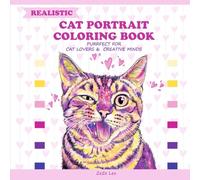 Realistic Cat Portrait Coloring Book: Purrfect for Cat Lovers & Creative Minds