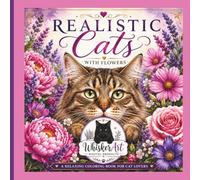 Realistic Cats with Flowers