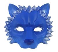 Realistic Face Dark Series Punk Half Stage Costume Costume Costume Halloween Fornitura Festa Per Adulti