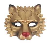 Realistic Face Dark Series Punk Half Stage Costume Costume Costume Halloween Fornitura Festa Per Adulti
