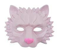 Realistic Face Dark Series Punk Half Stage Costume Costume Costume Halloween Fornitura Festa Per Adulti