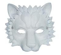 Realistic Face Dark Series Punk Half Stage Costume Costume Costume Halloween Fornitura Festa Per Adulti
